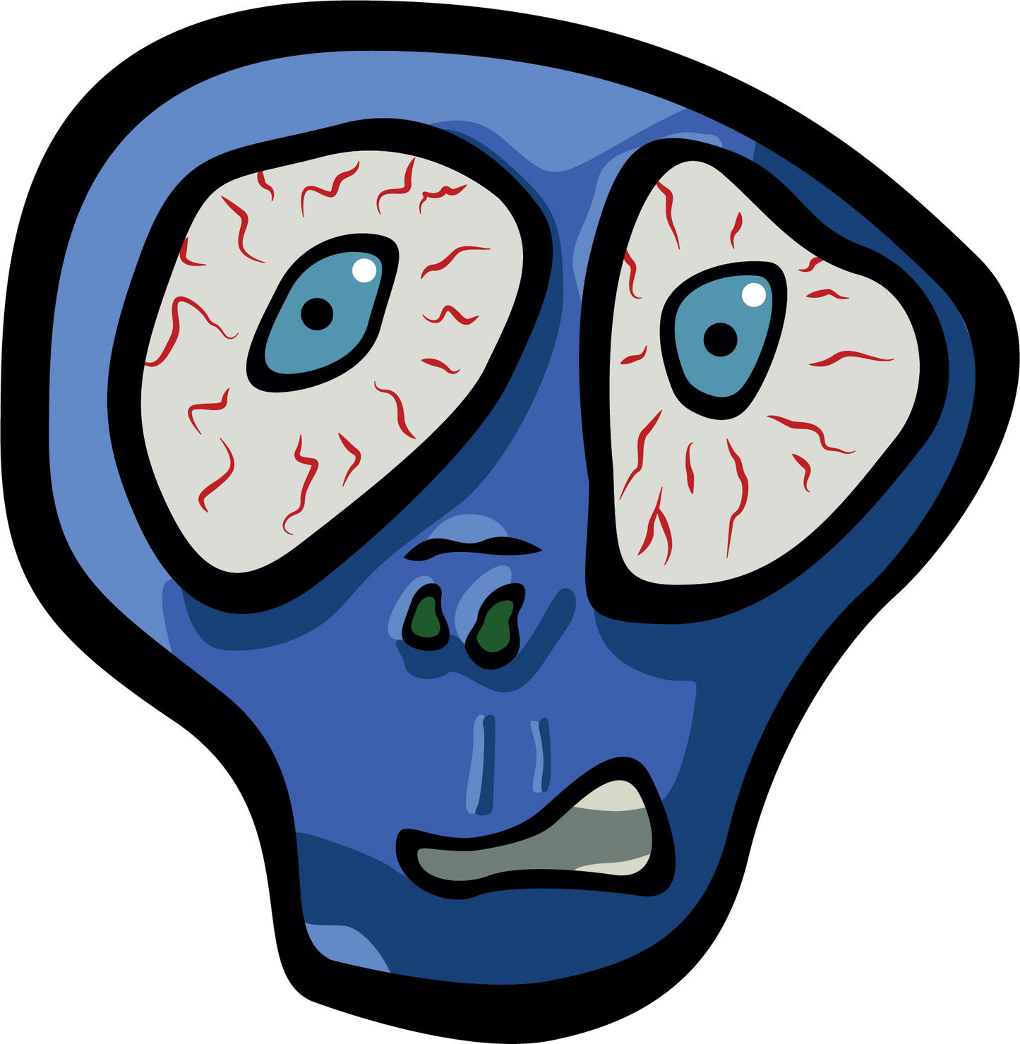 Black T-shirt Bogey Nose