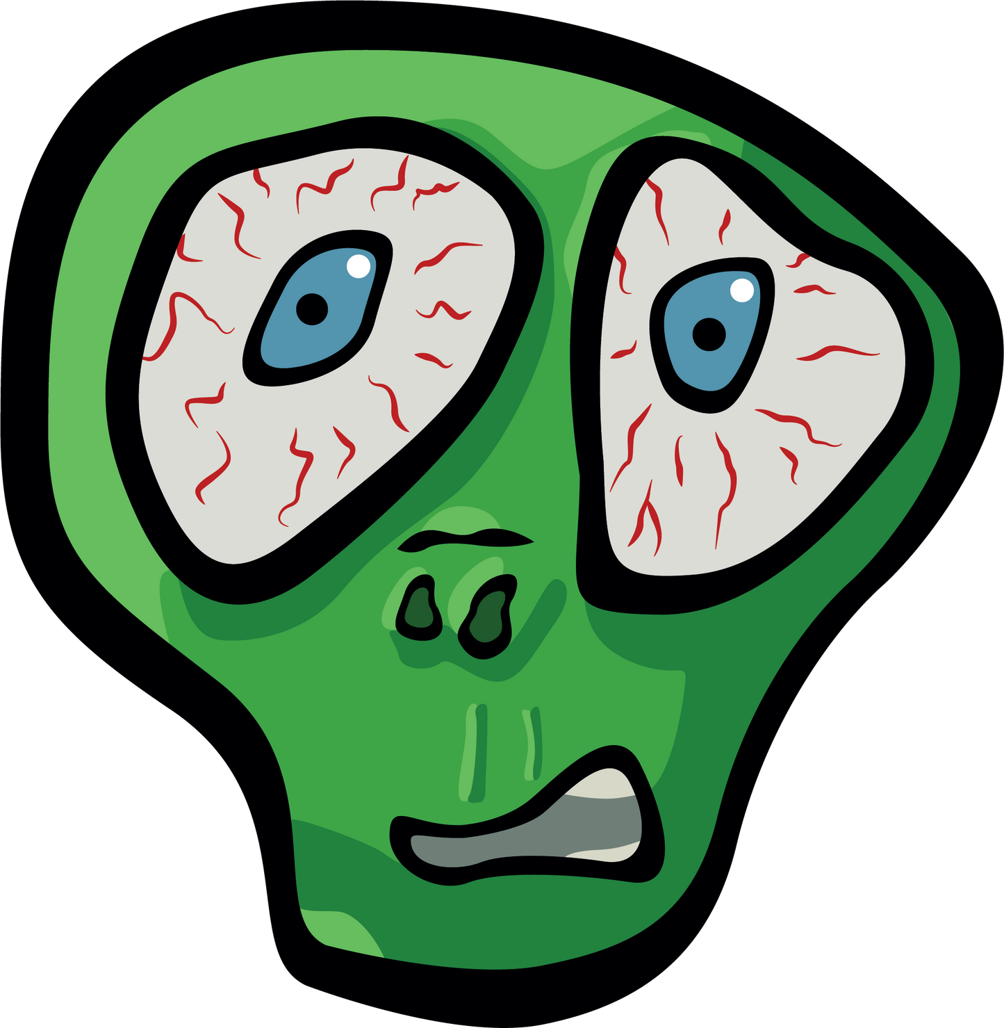 Black T-shirt Bogey Nose