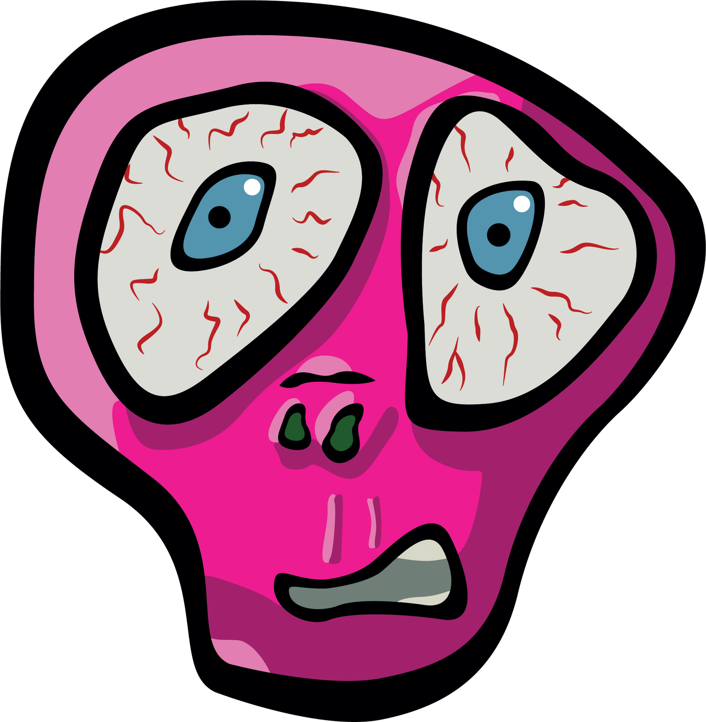 Black T-shirt Bogey Nose