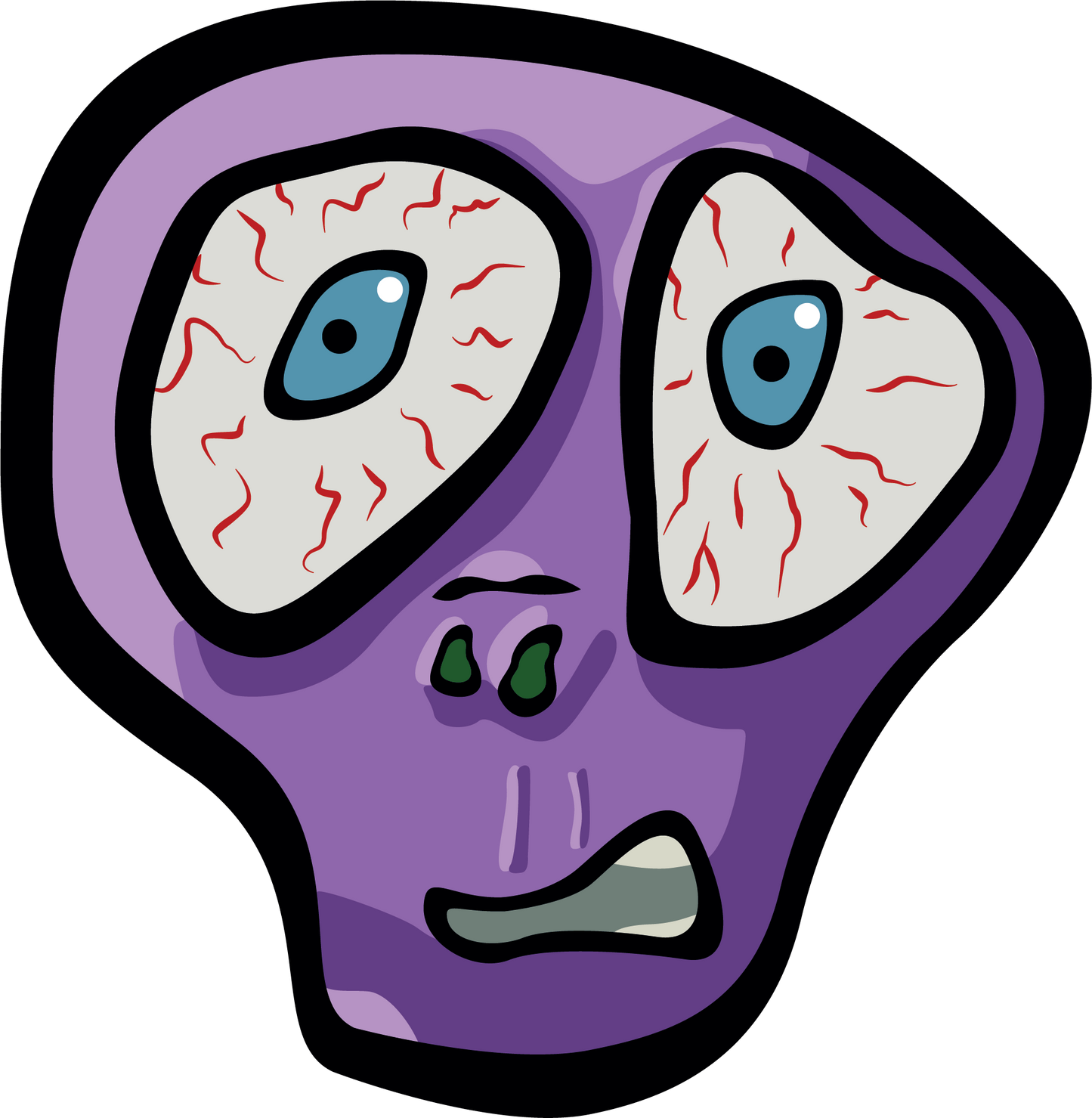 Black T-shirt Bogey Nose