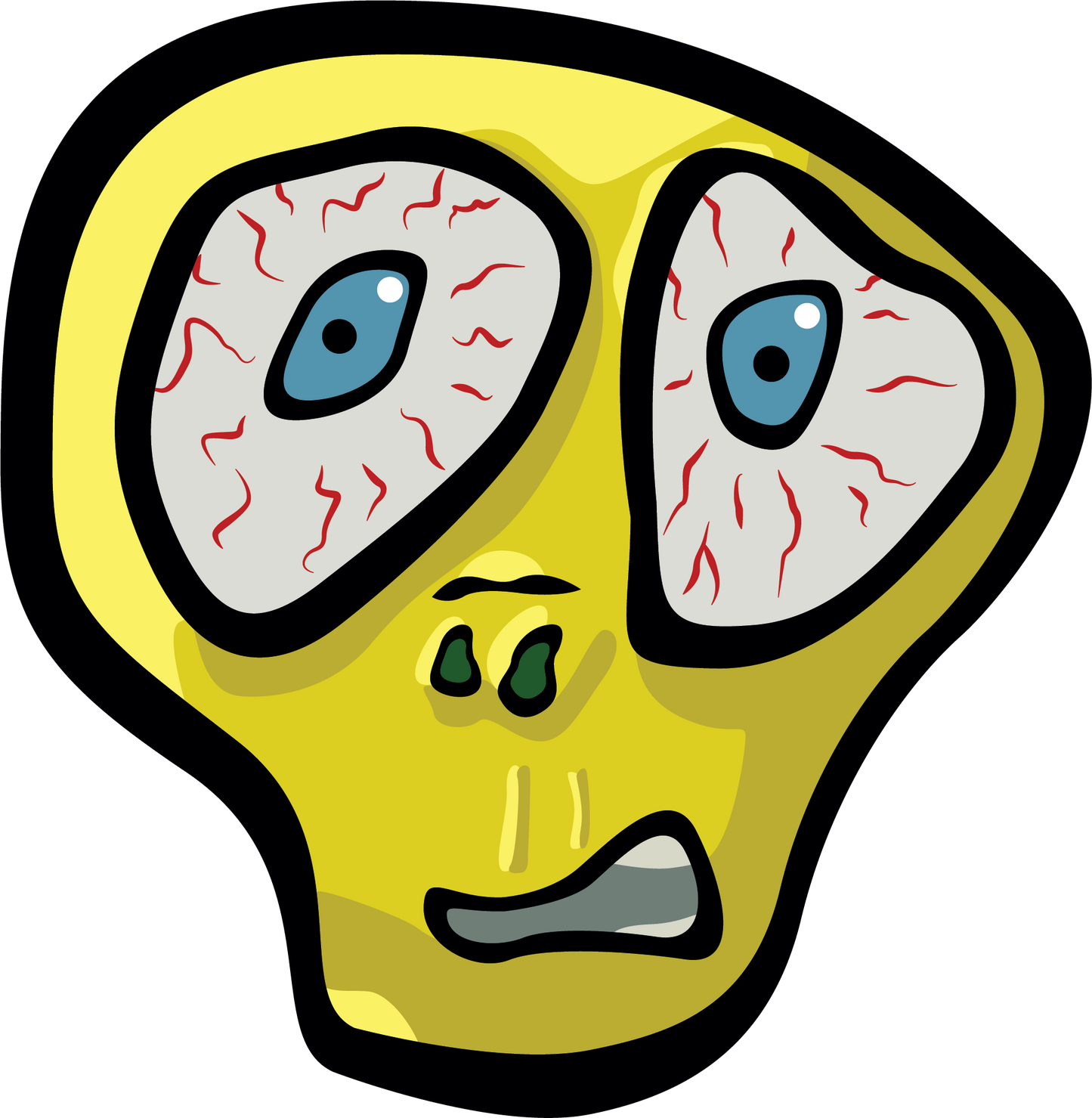 Black T-shirt Bogey Nose