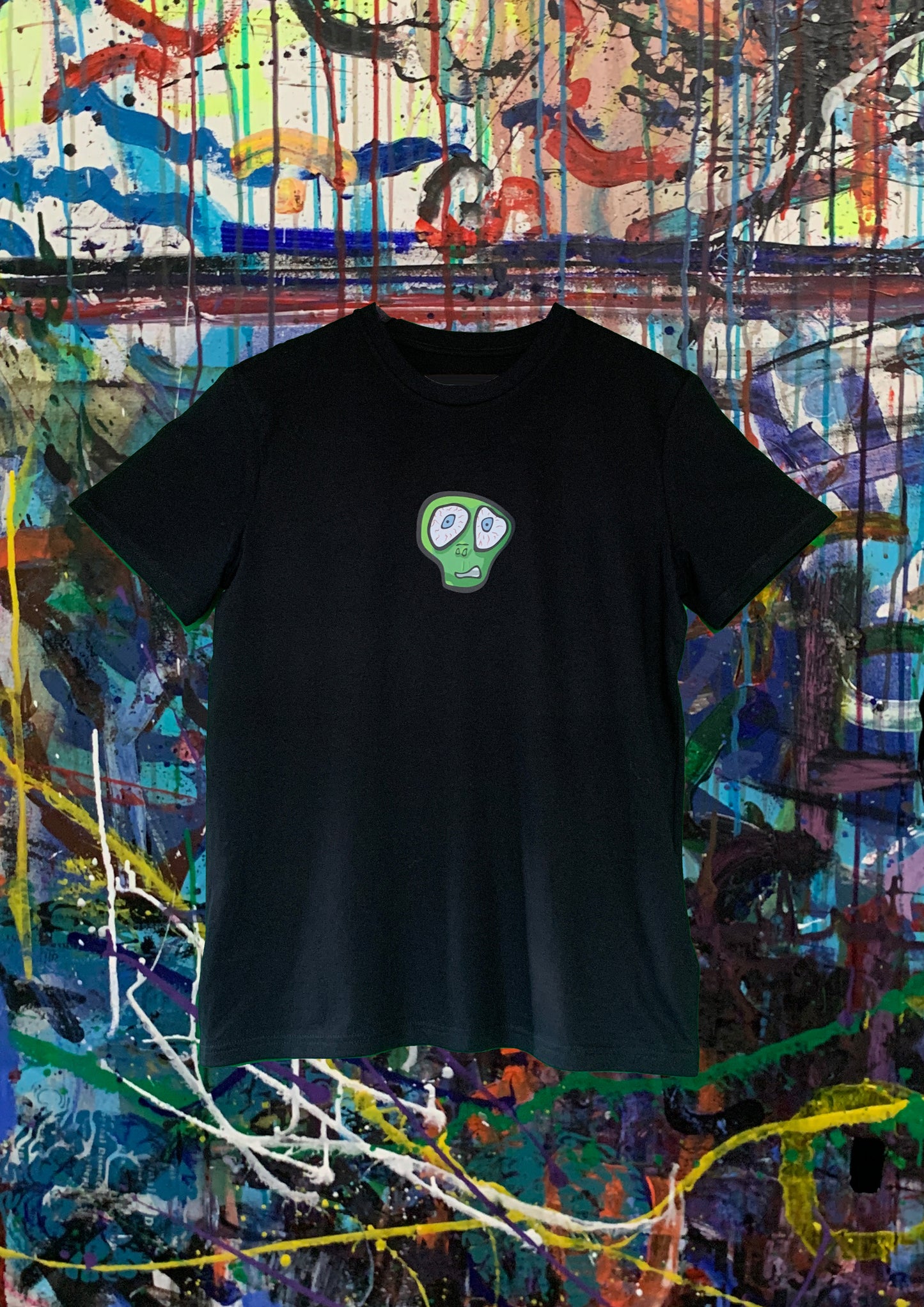 Black T-shirt Bogey Nose