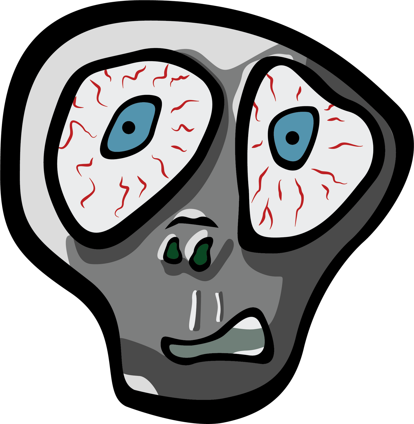 White T-shirt Bogey Nose