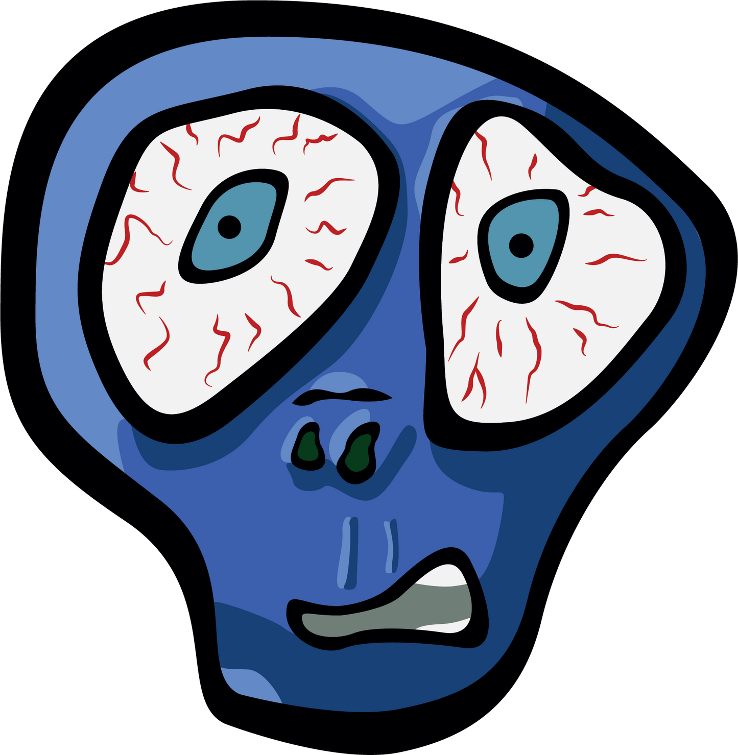 Black T-shirt Bogey Nose