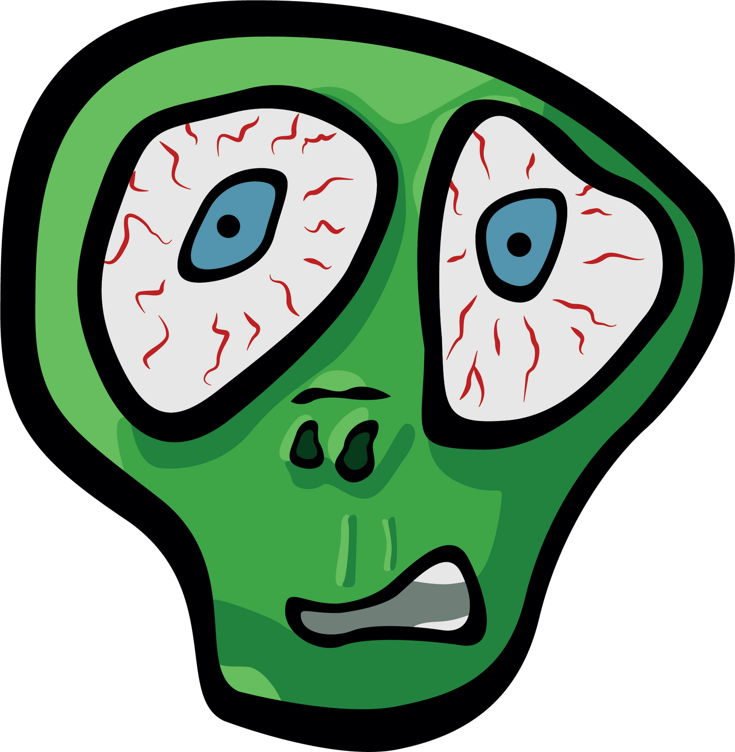 Black T-shirt Bogey Nose