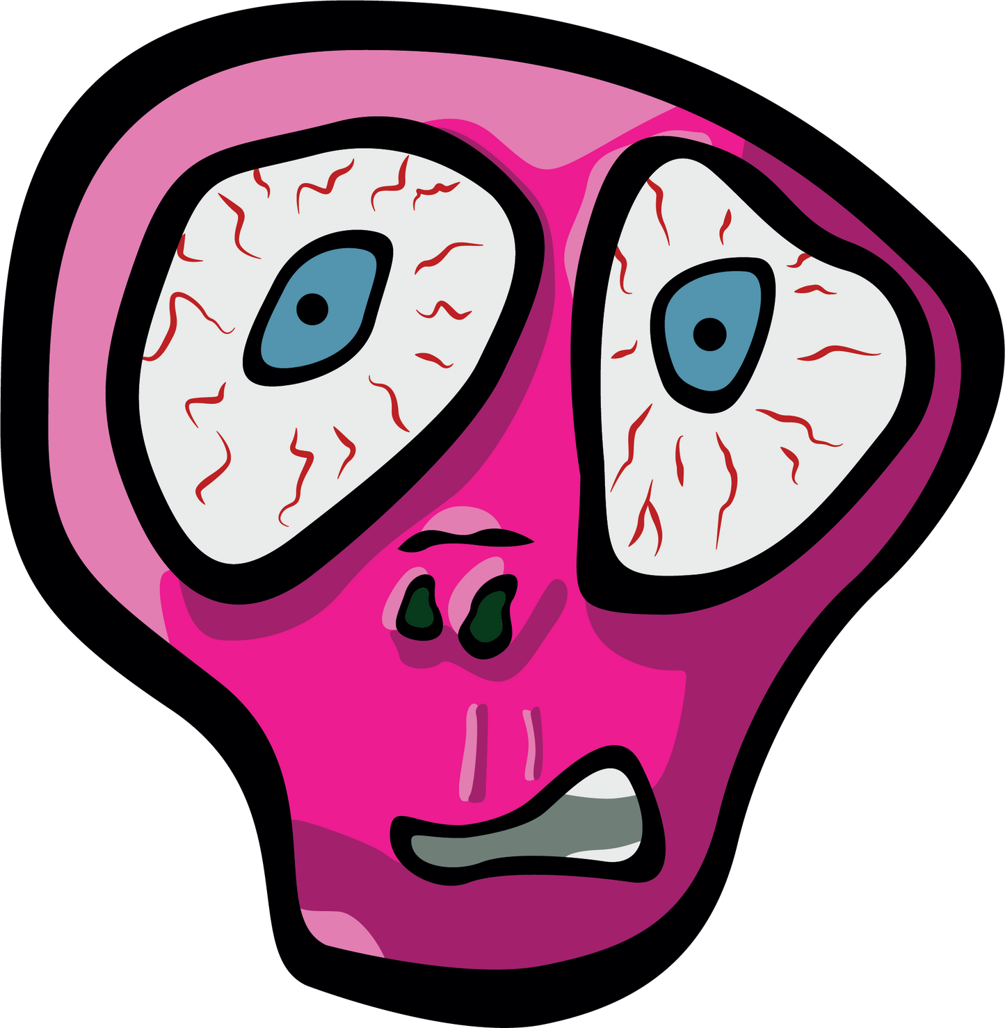 White T-shirt Bogey Nose