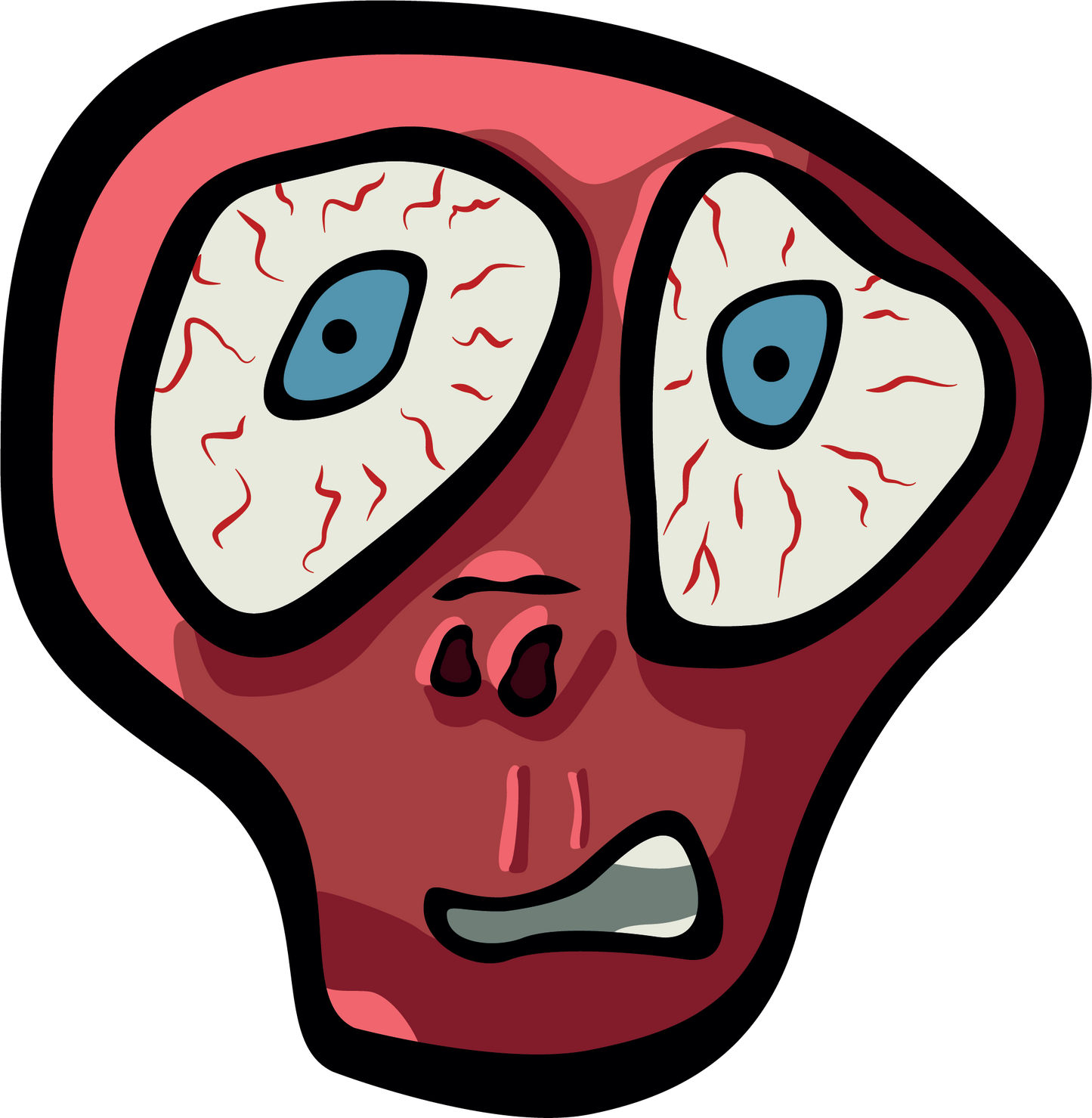 Black T-shirt Bogey Nose