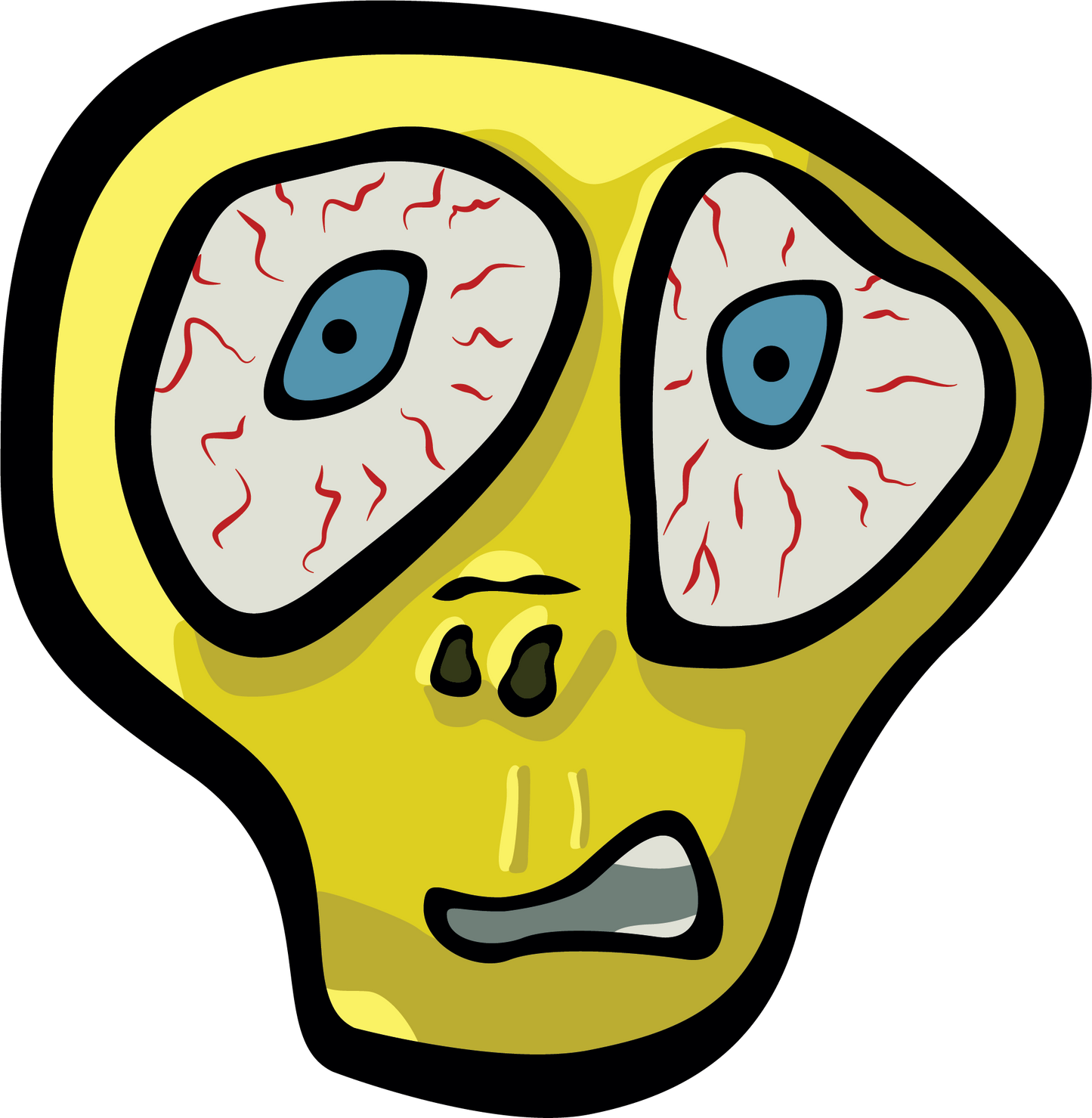 White T-shirt Bogey Nose